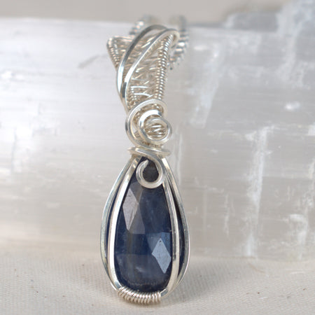 Into the Night - Sapphire Keepsake Pendant, September Birthstone