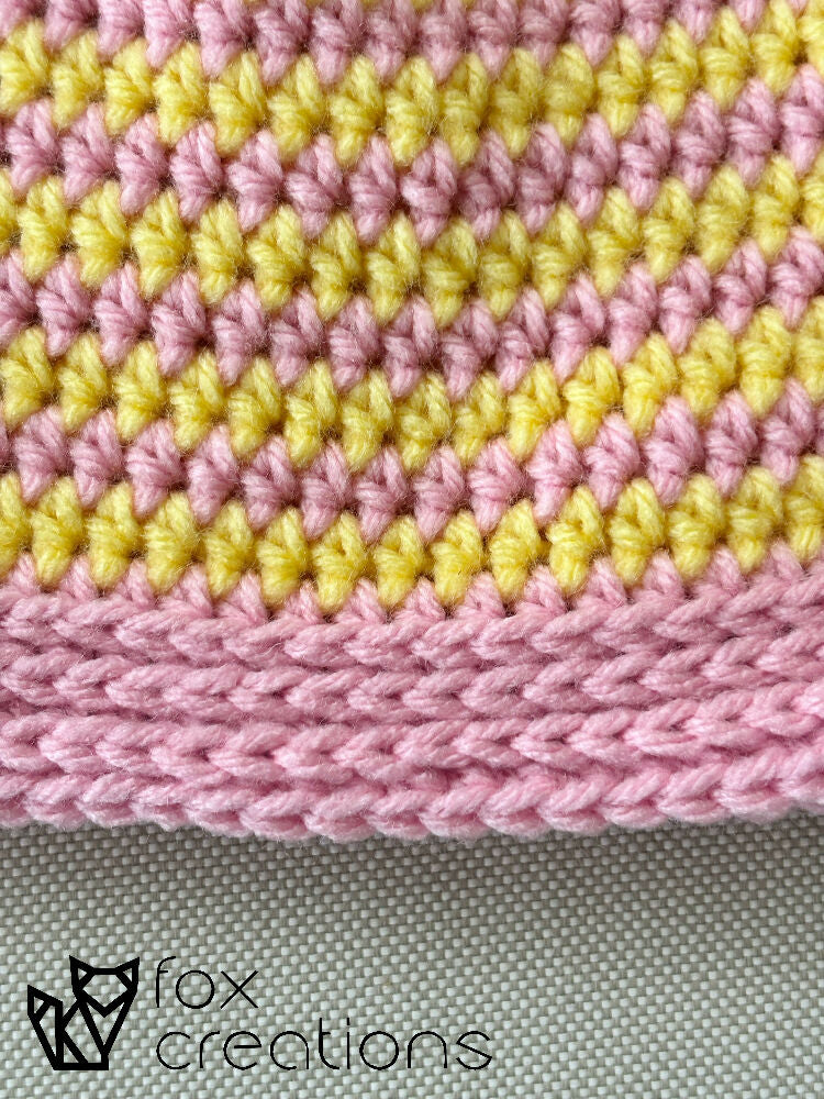 Double Spiral Beanie Crochet Pattern