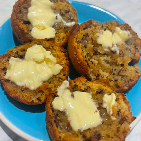 Mini Banana Cakes 4 Pack
