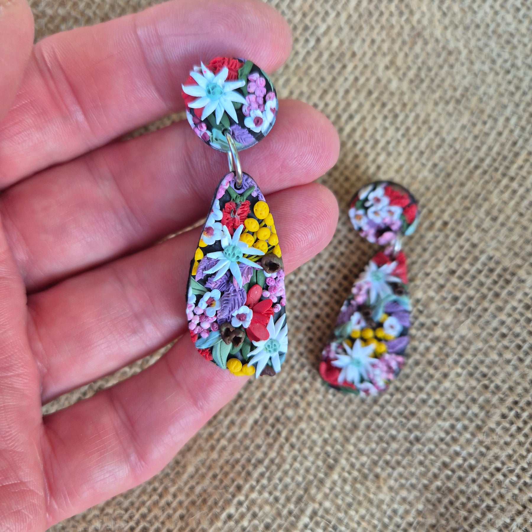 Aussie Flora Dangle Earrings