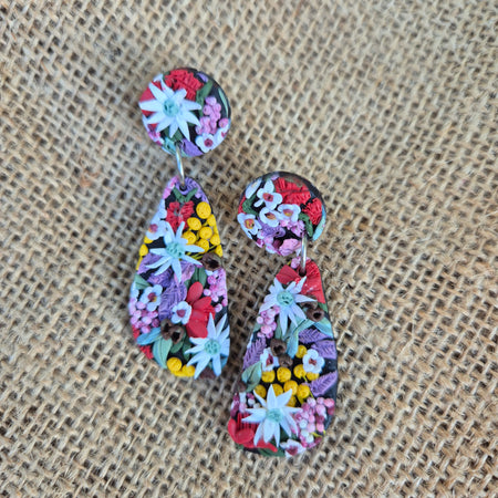 Aussie Flora Dangle Earrings