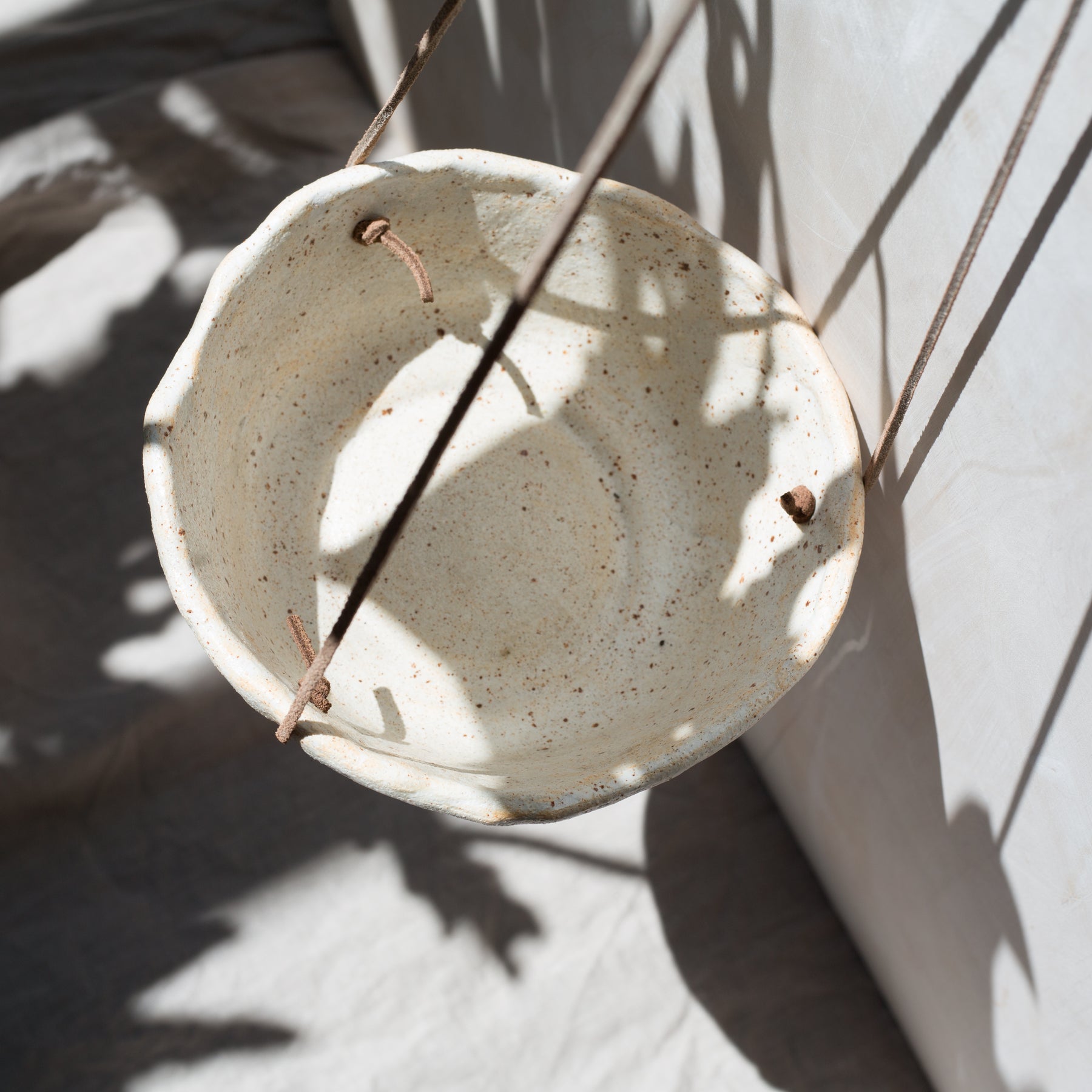 Specked Hanging Planter