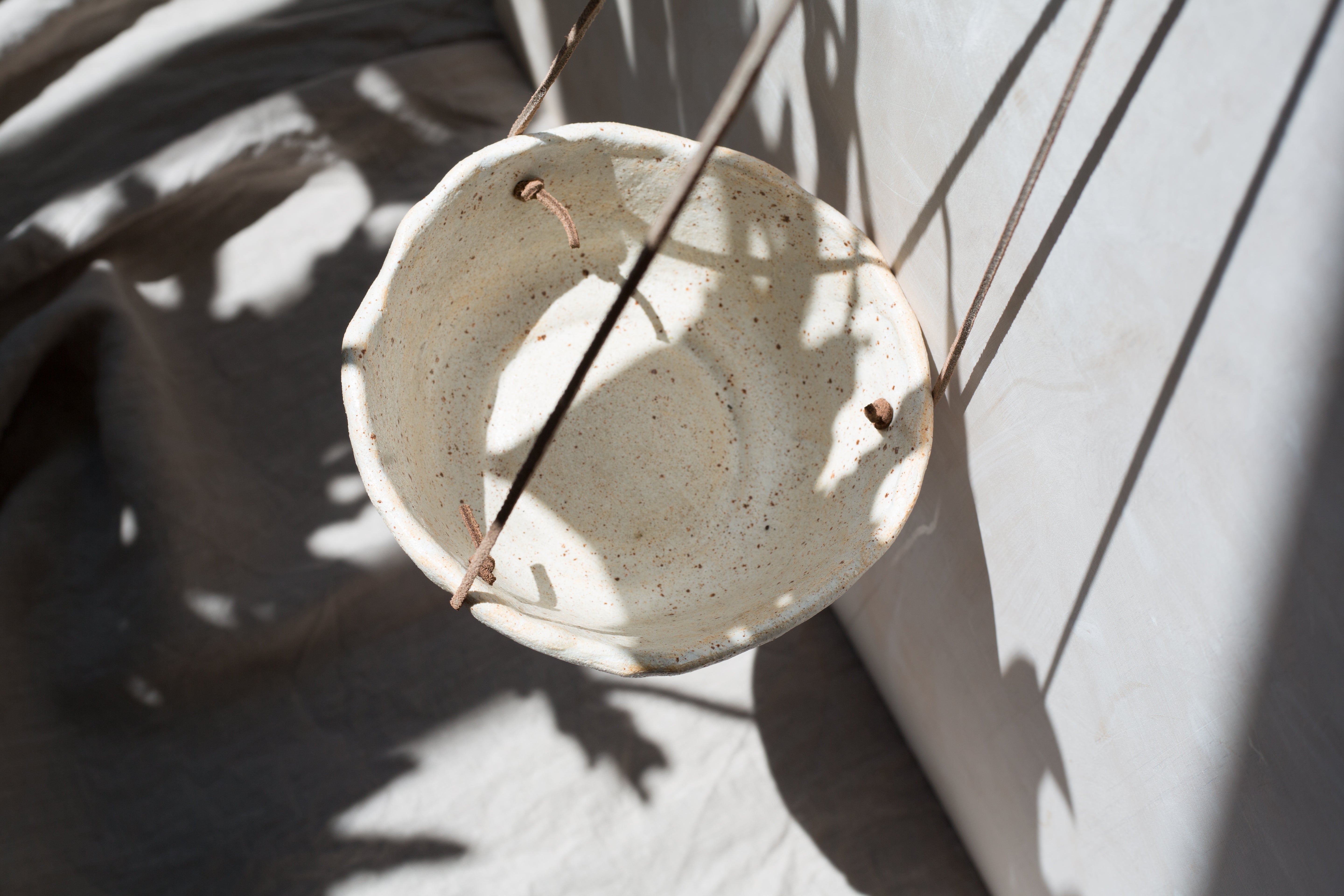 Specked Hanging Planter