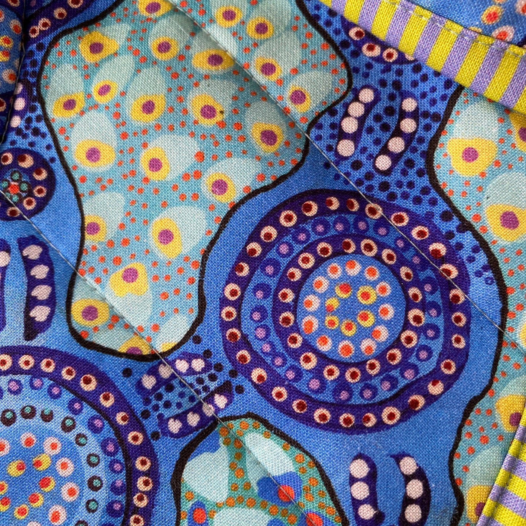 Casserole Carrier Round Water Dreaming