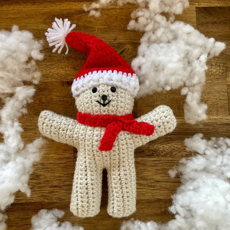 Xmas Teddy | Festive Bear with Christmas hat and scarf