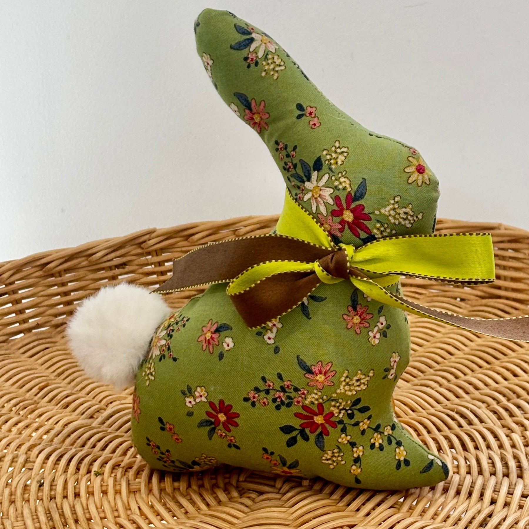 Limited Edition Handmade Fabric Bunny – Decorative Keepsake Bunny