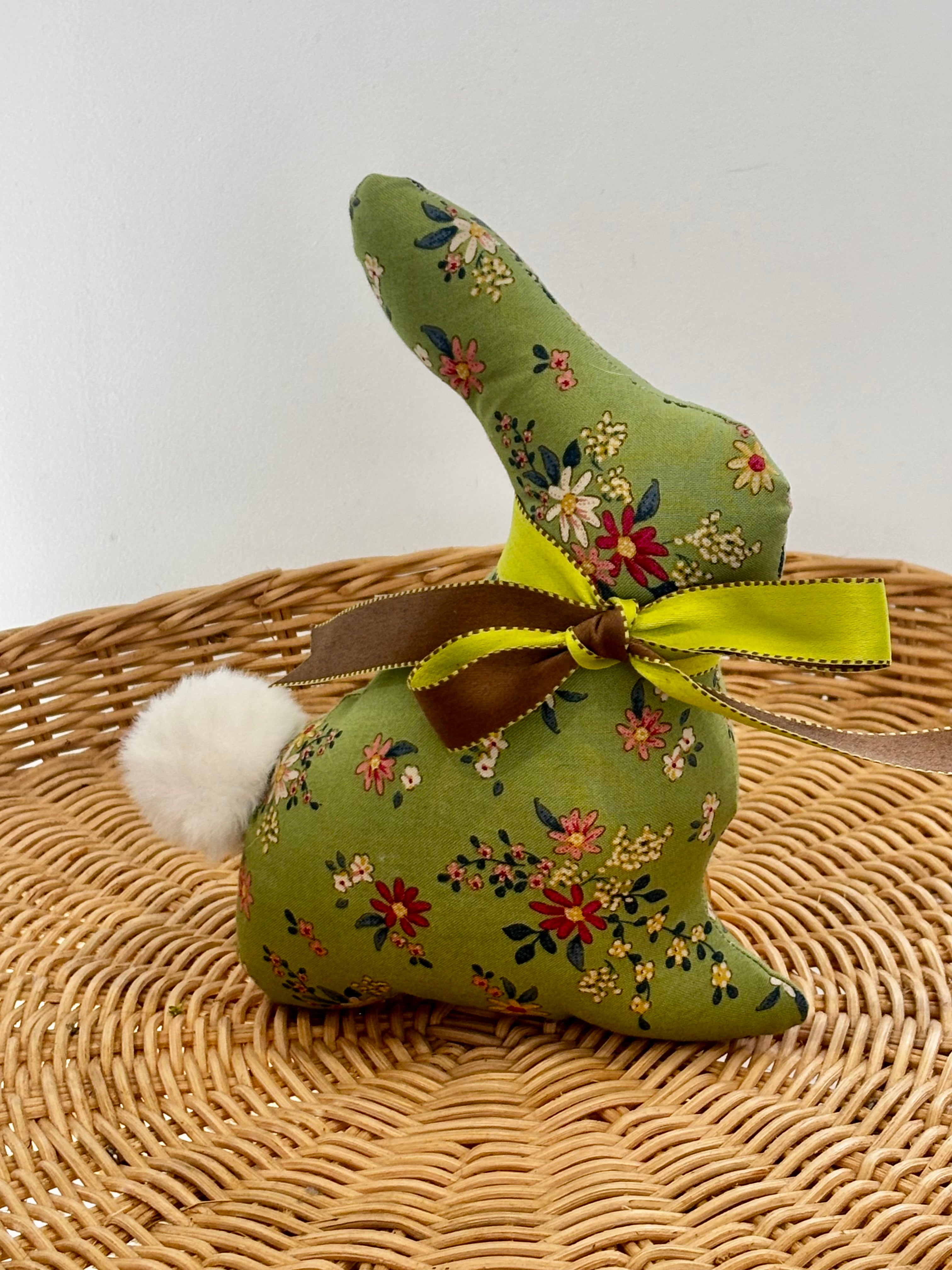 Limited Edition Handmade Fabric Bunny – Decorative Keepsake Bunny