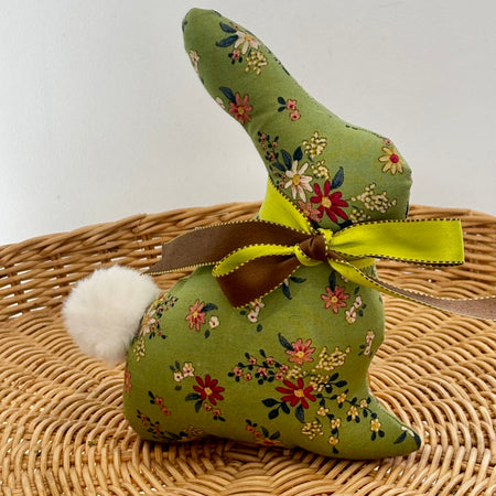 Limited Edition Handmade Fabric Bunny – Decorative Keepsake Bunny