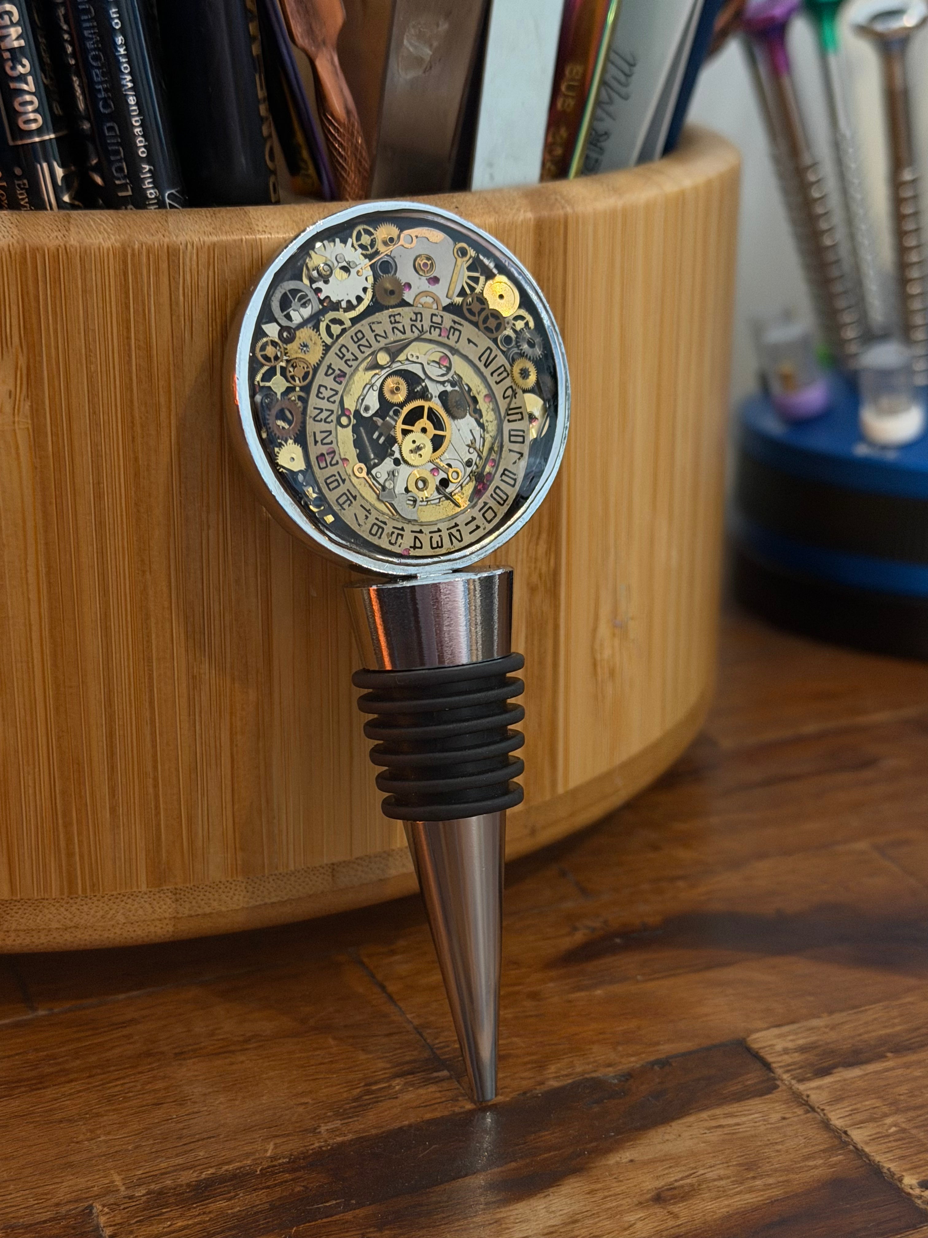Steampunk Bottle Stopper