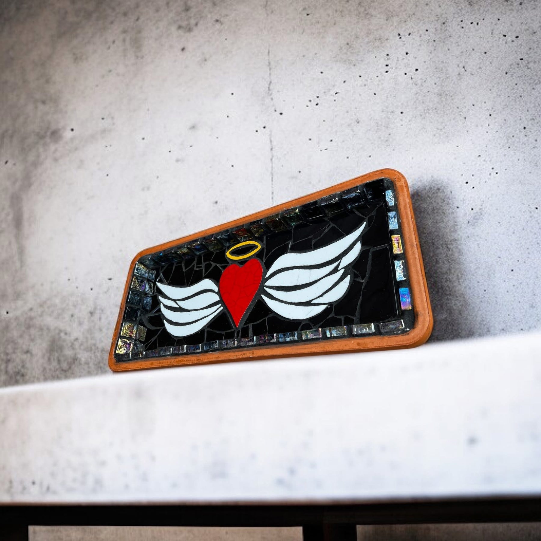 Mosaic Birdbath.