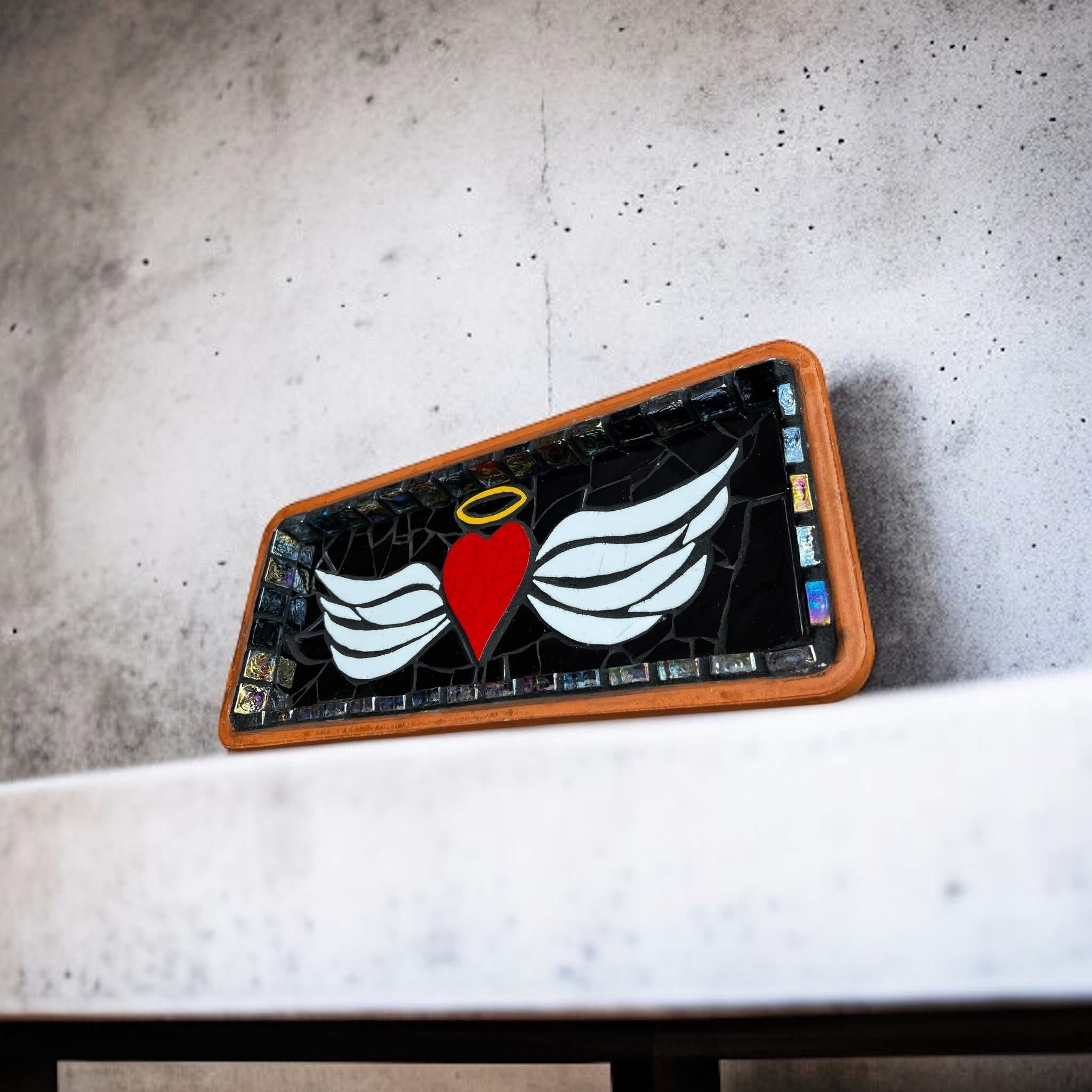 Mosaic Birdbath.