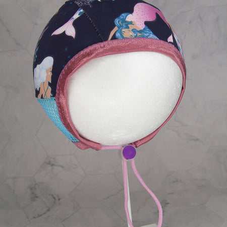 Hearing Aid Bonnet Pilot Cap - Mermaids