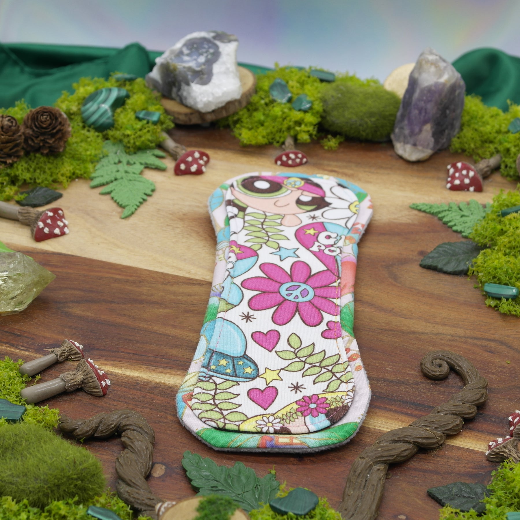 Eco-friendly reusable cloth pad 8" Moderate - Baddie