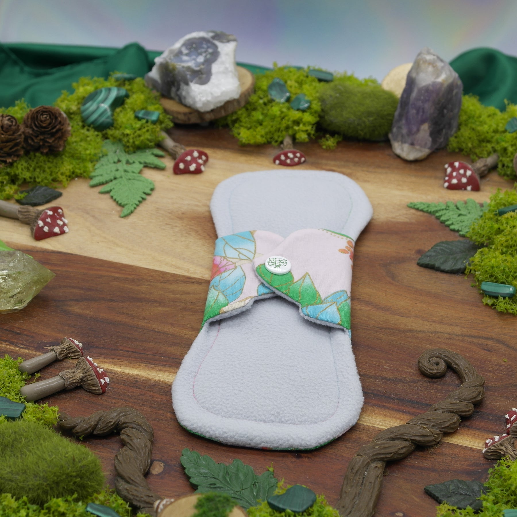 Eco-friendly reusable cloth pad 8" Moderate - Baddie