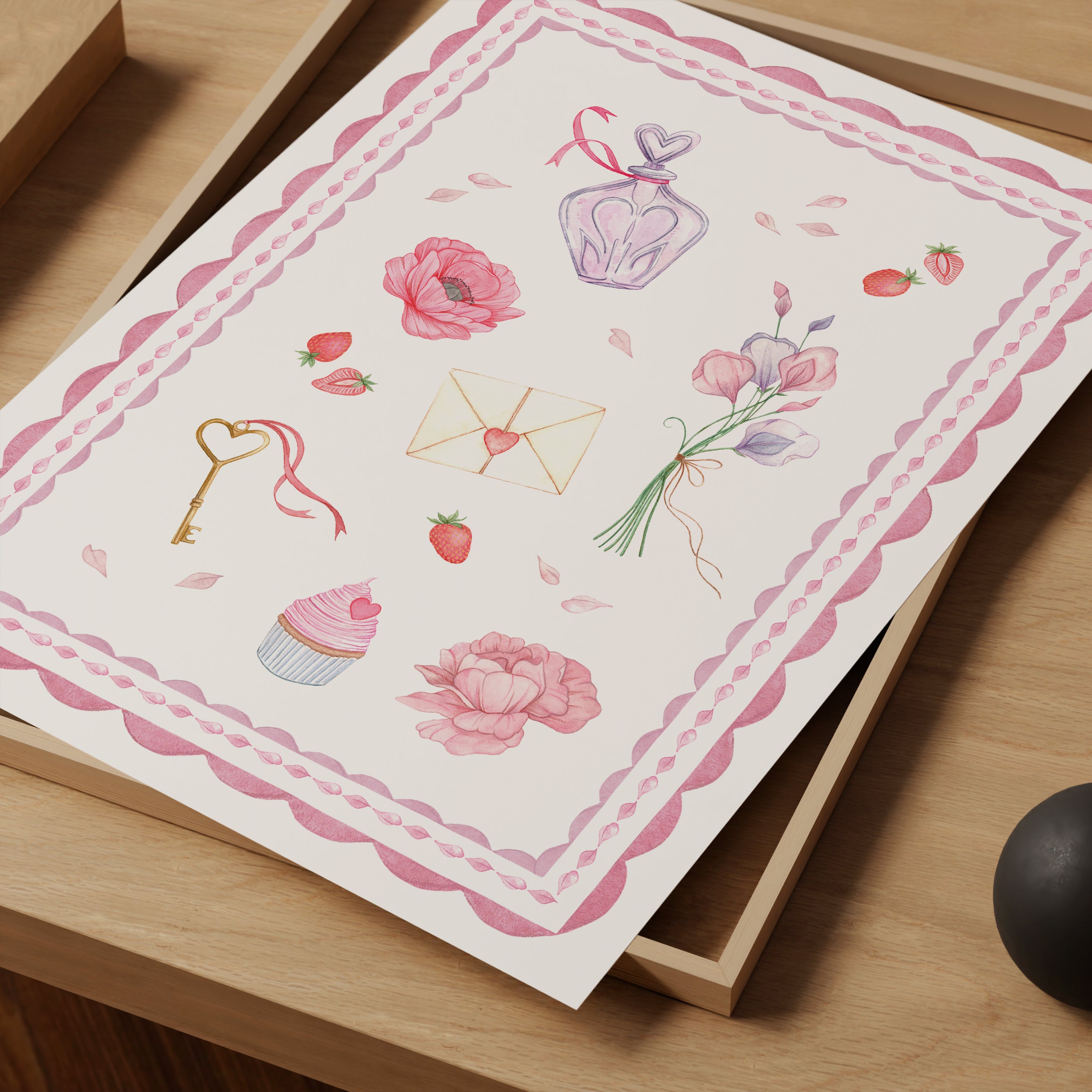 Little Loves Art Print