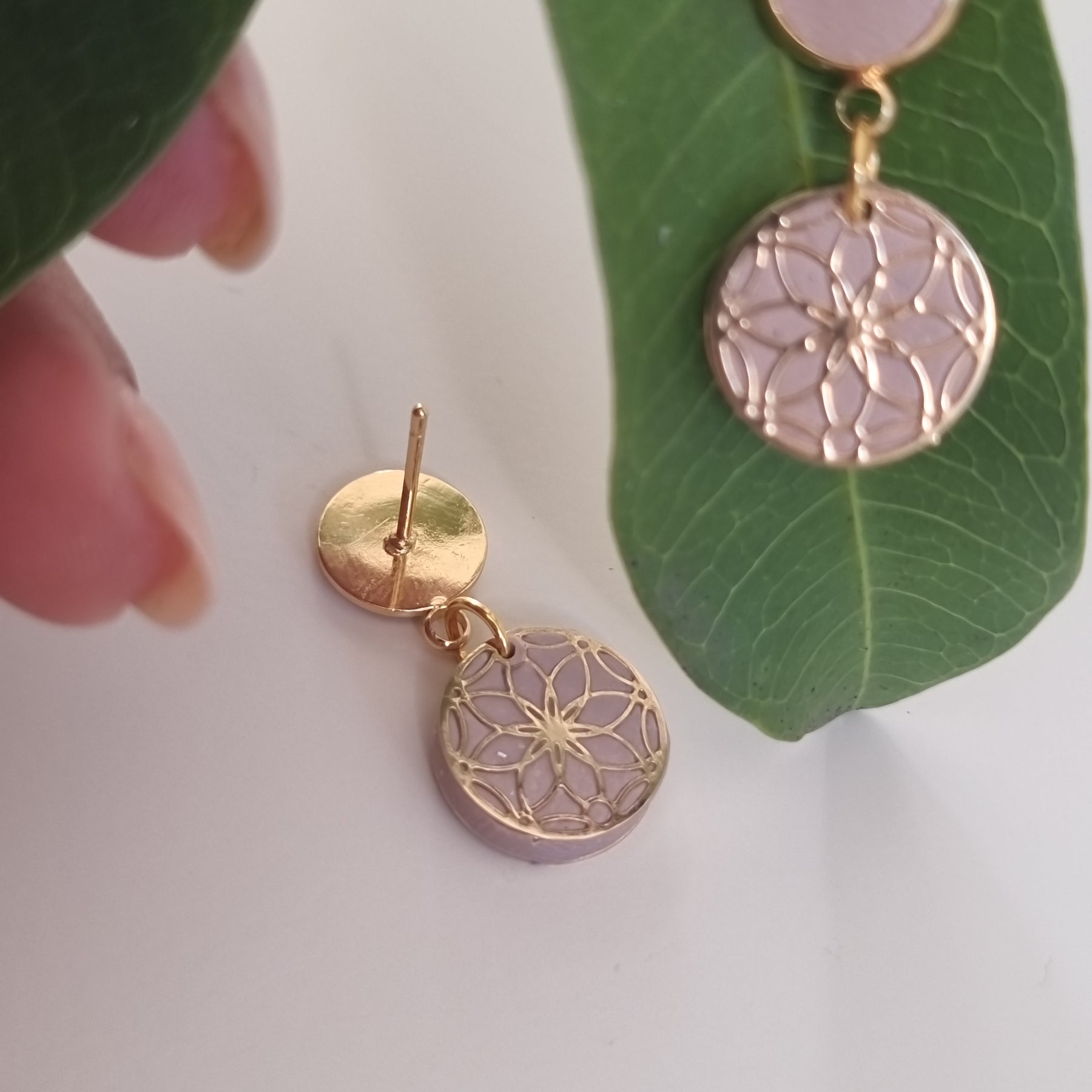Sand Lace Dangles