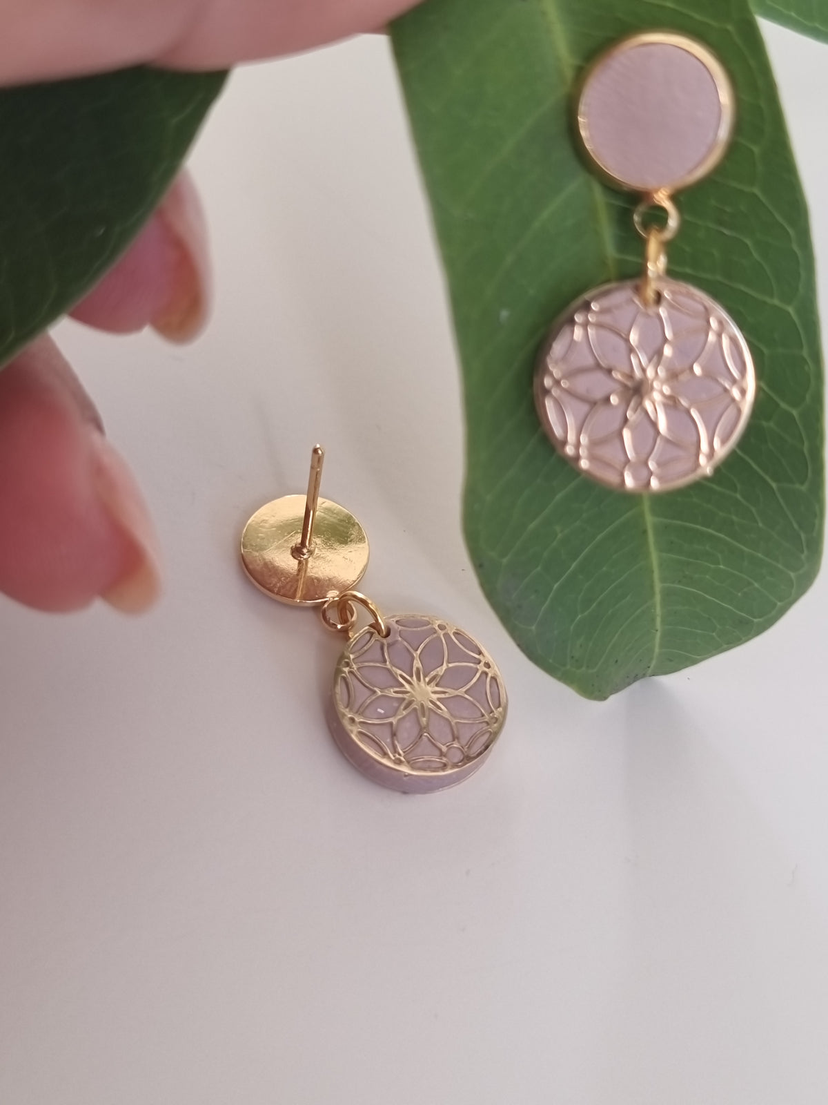 Sand Lace Dangles