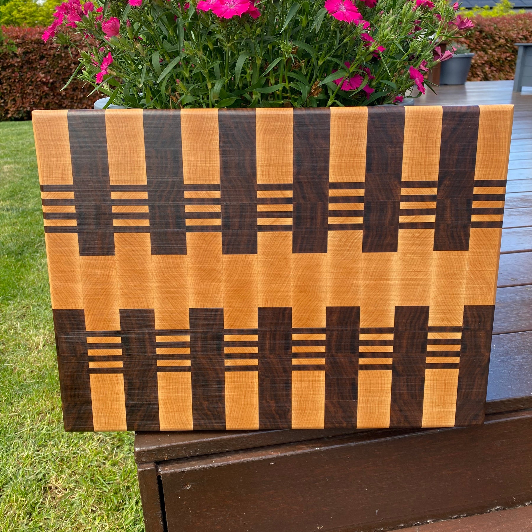 Handmade "Piano Weave" Chopping Board