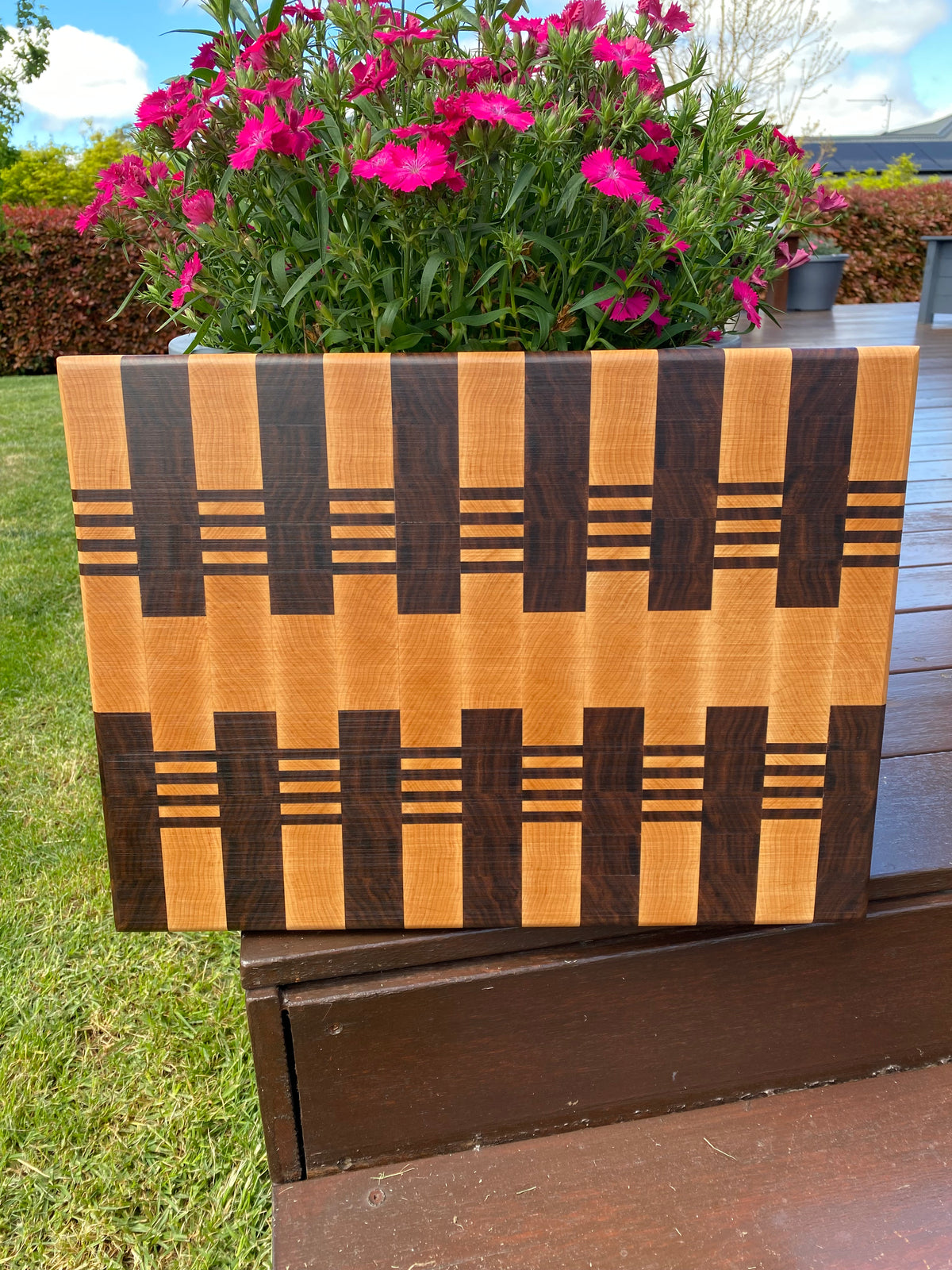 Handmade "Piano Weave" Chopping Board