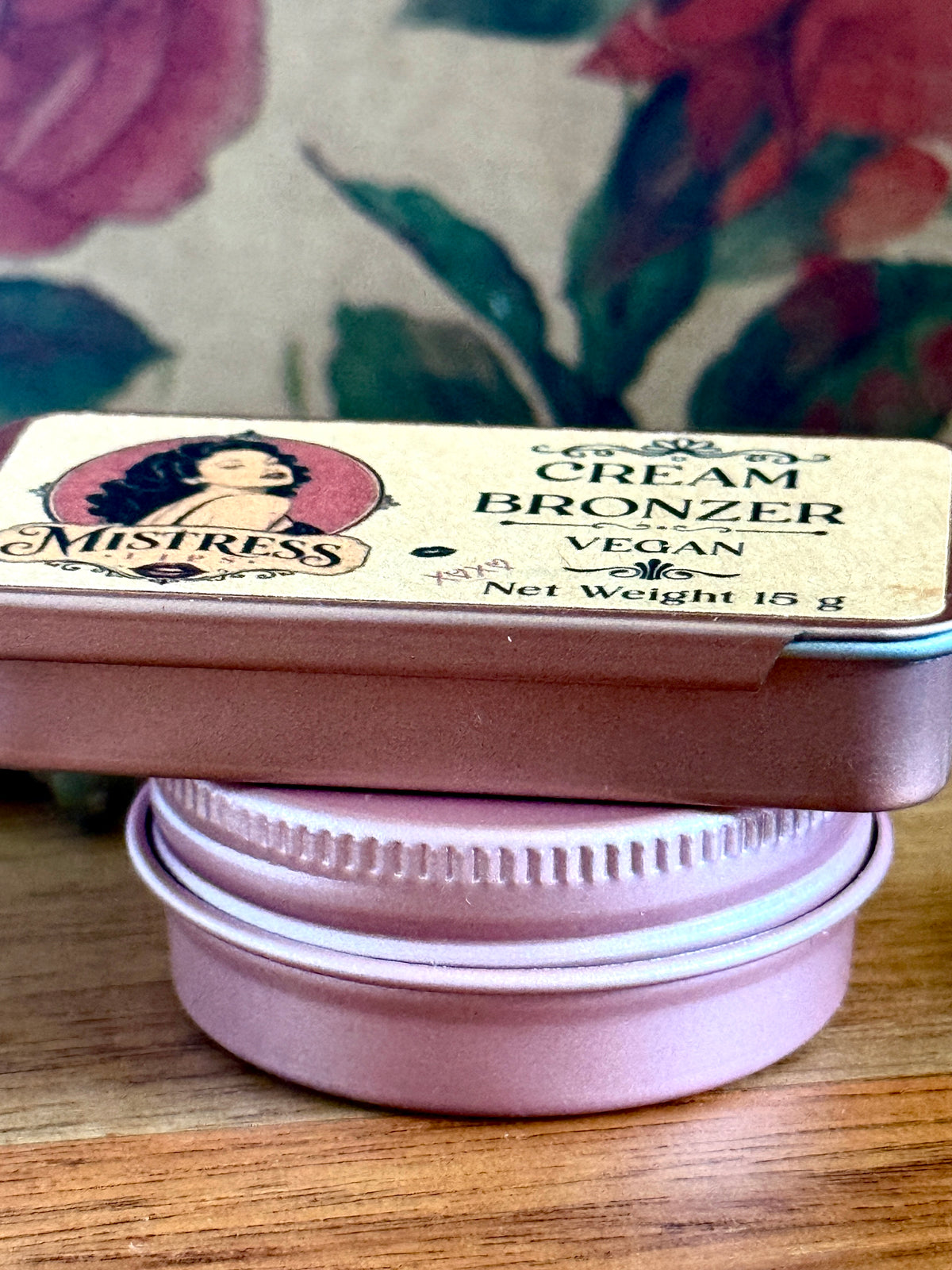 Highlighting Shimmer Cream Face & Body Bronzer - Artisan Handmade Vegan Makeup - Eco Friendly