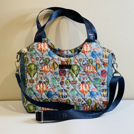 Up, Up and Away Quilted Tote