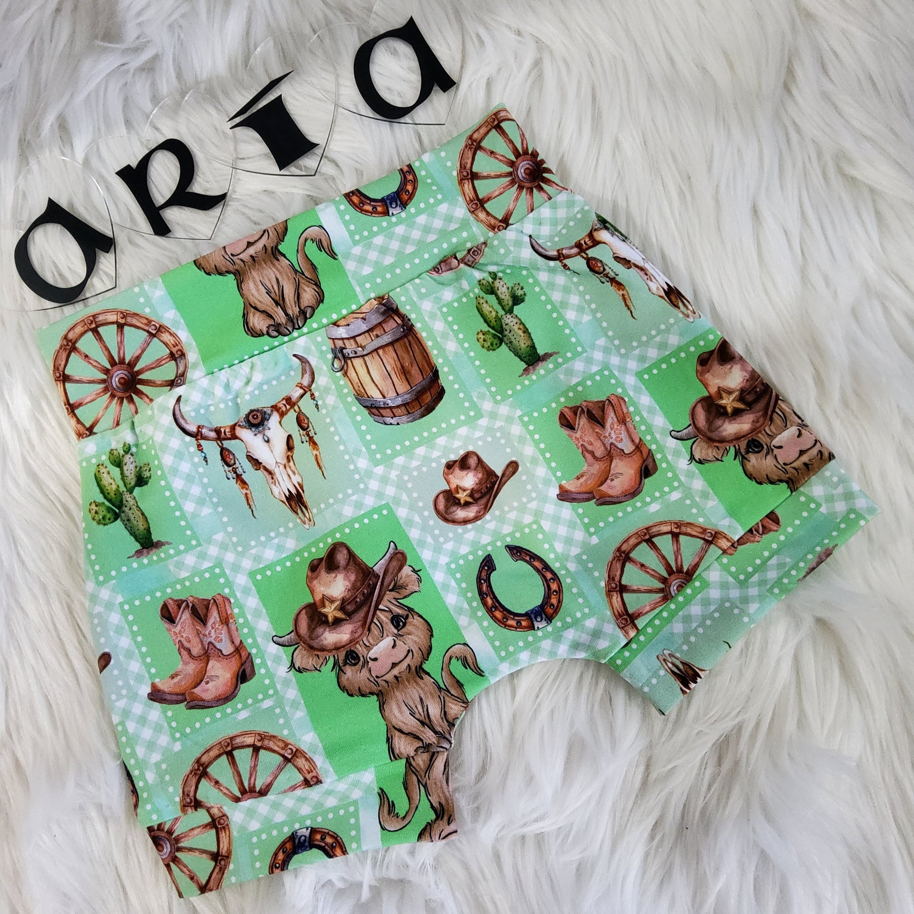 Western Bummie Shorts Size 2