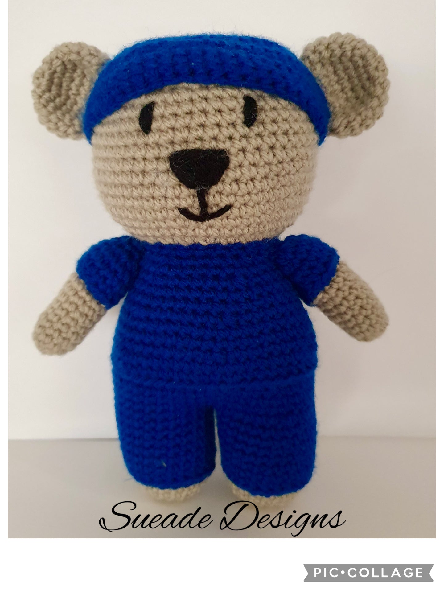 Crochet Hero Bear - Nurse / Doctor Any Colour🩷💙🩺