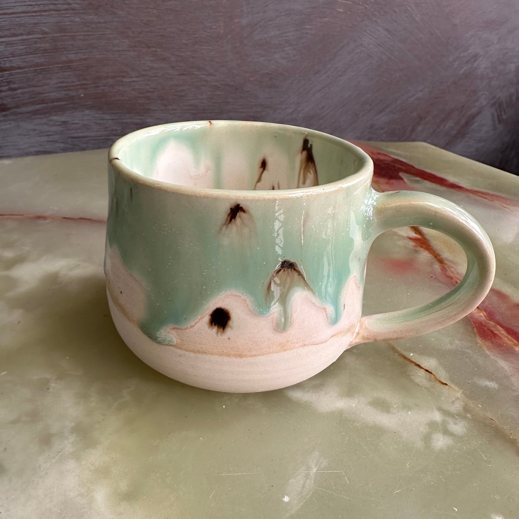 Morning Mist | Ceramic Handmade Stoneware Mug Pair