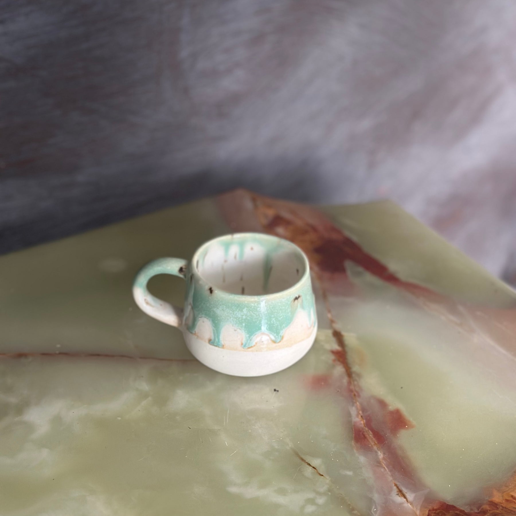 Morning Mist | Ceramic Handmade Stoneware Mug Pair