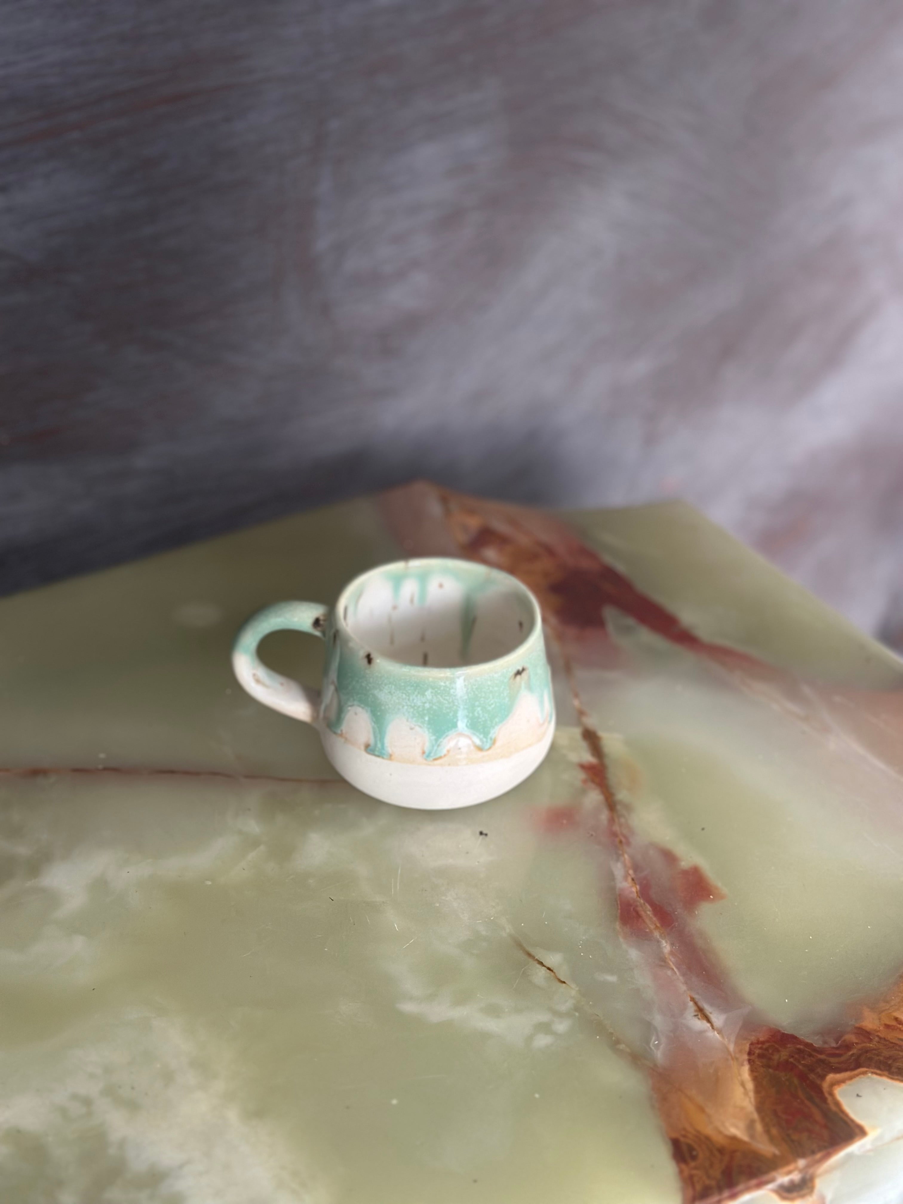 Morning Mist | Ceramic Handmade Stoneware Mug Pair