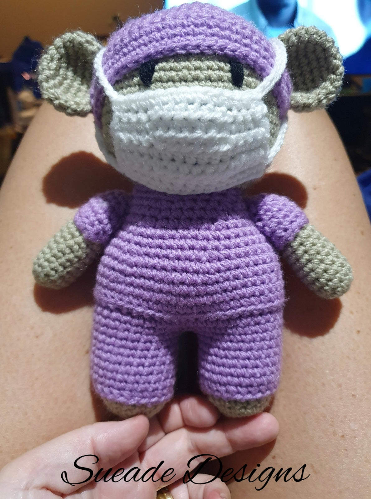 Crochet Hero Bear - Nurse / Doctor Any Colour🩷💙🩺