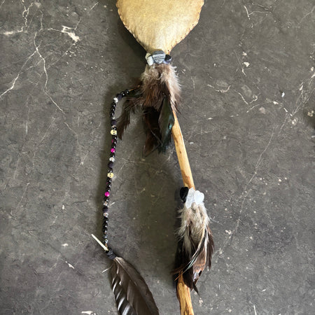 XL DEER Rattle - One of the Best! 🖤