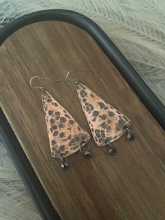 Statement Copper Earrings