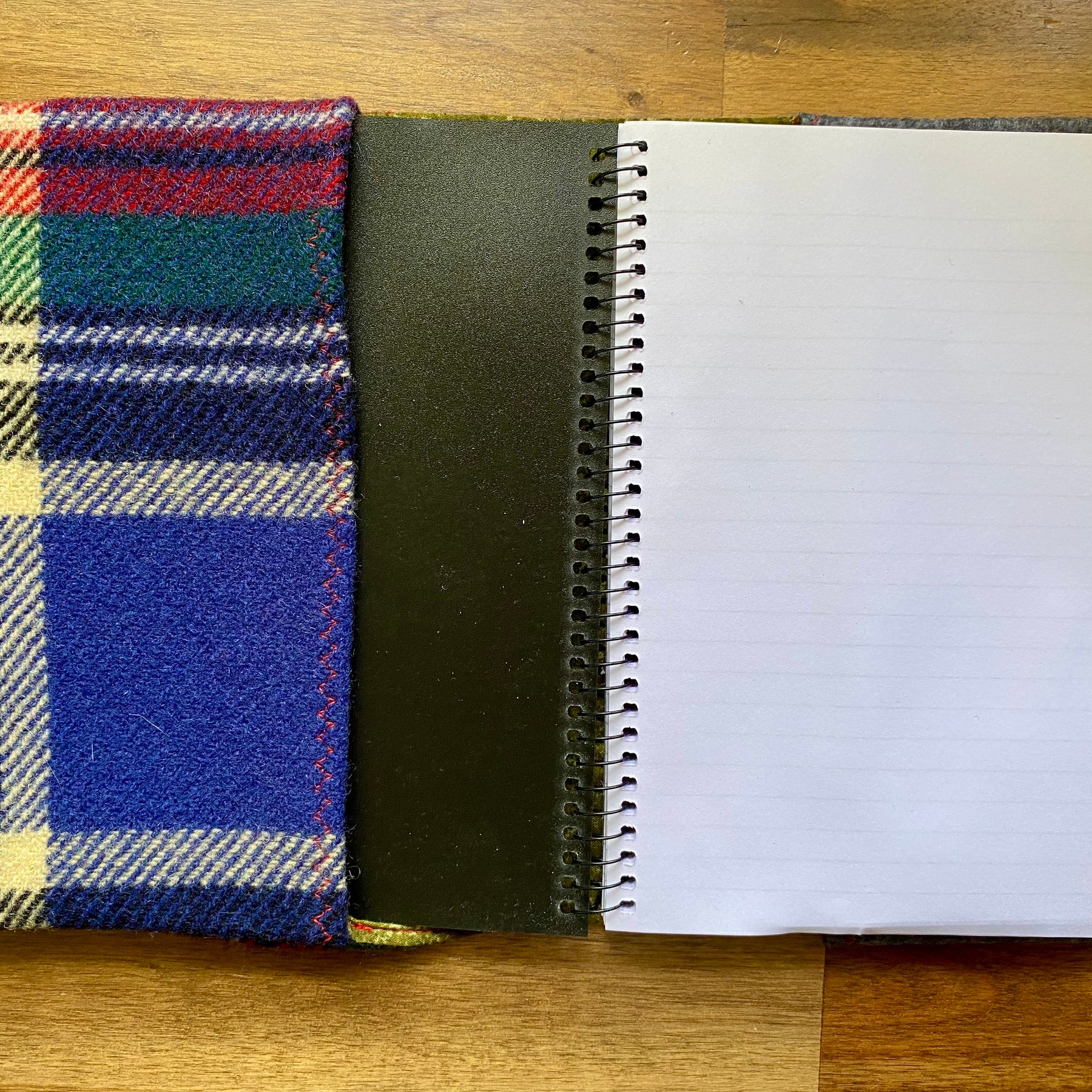 A5 Upcycled Notebook Scotty Dog - Black