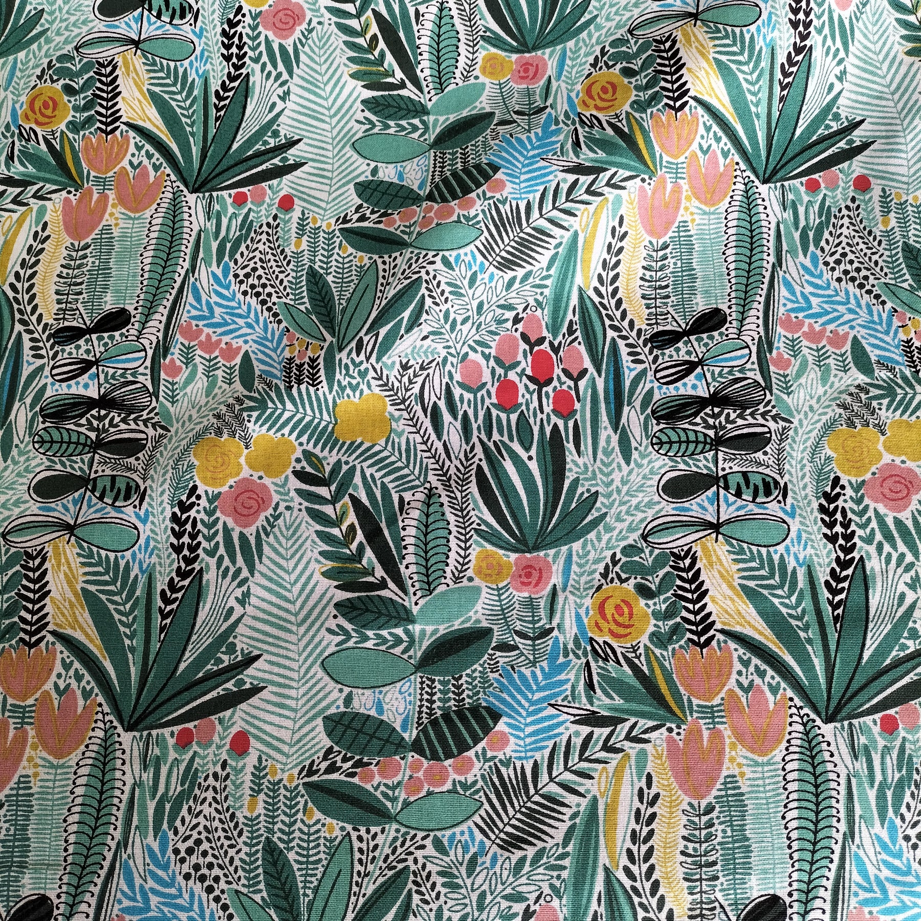 FITTED COT SHEET - JUNGLE PATTERN