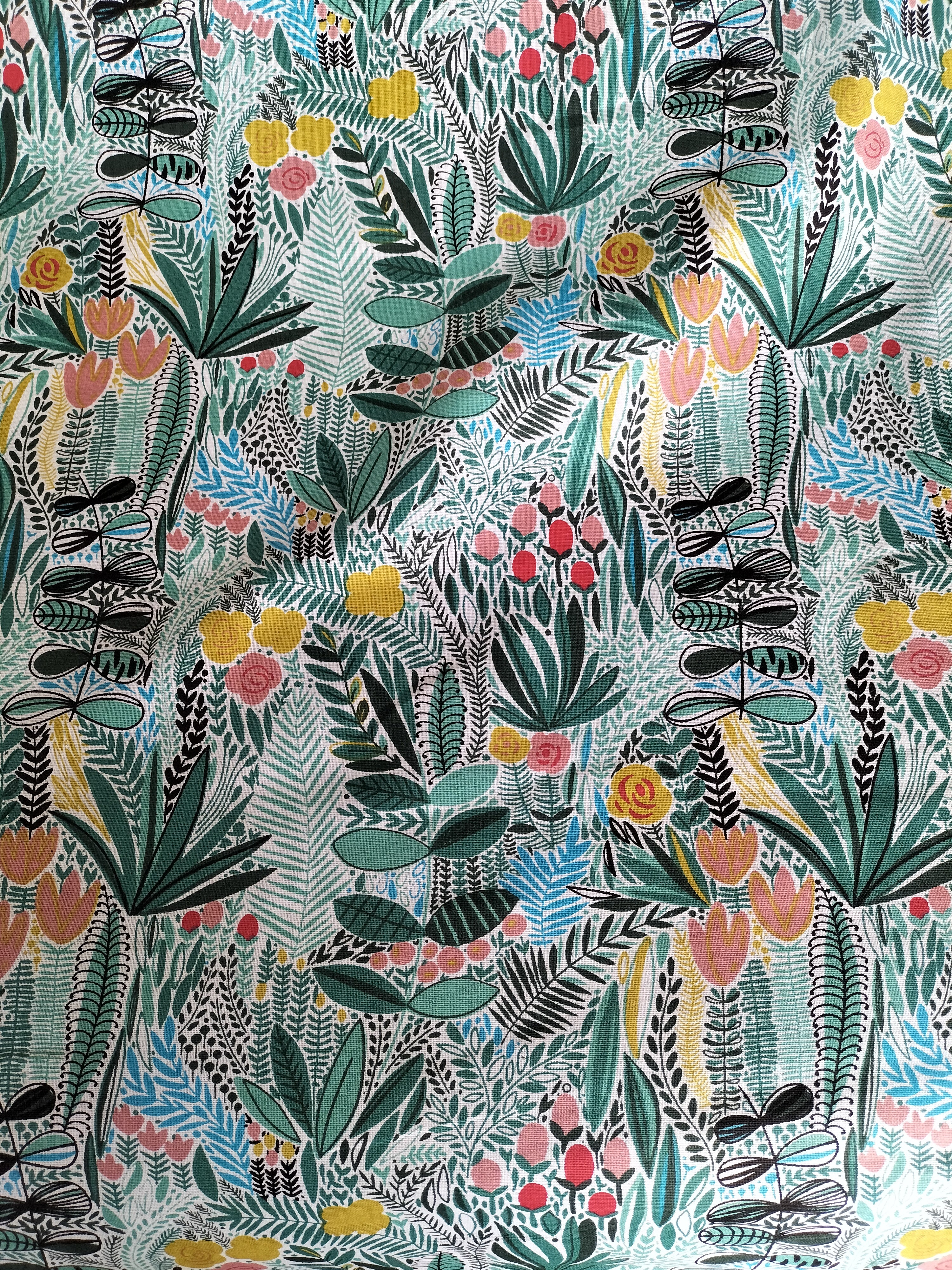 FITTED COT SHEET - JUNGLE PATTERN