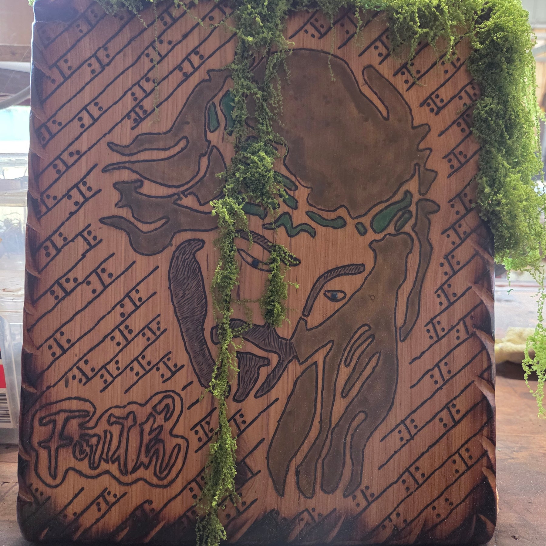 Faith – Handcrafted Portrait of Christ