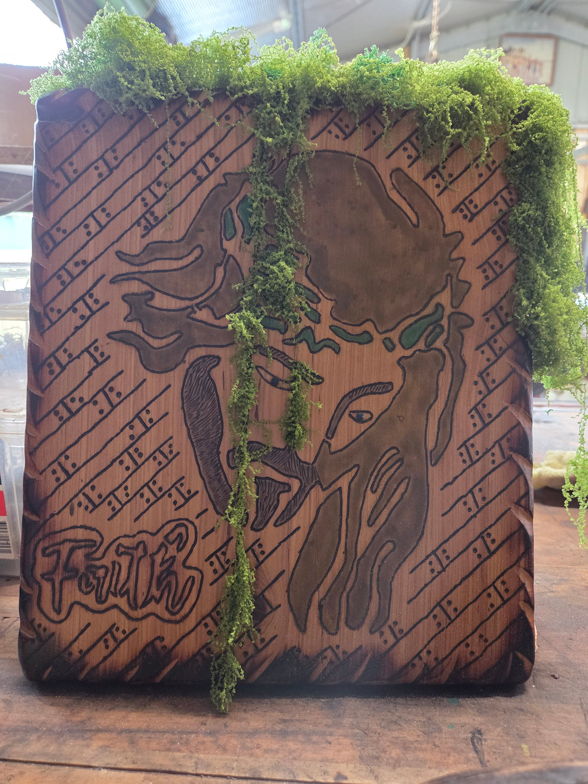 Faith – Handcrafted Portrait of Christ