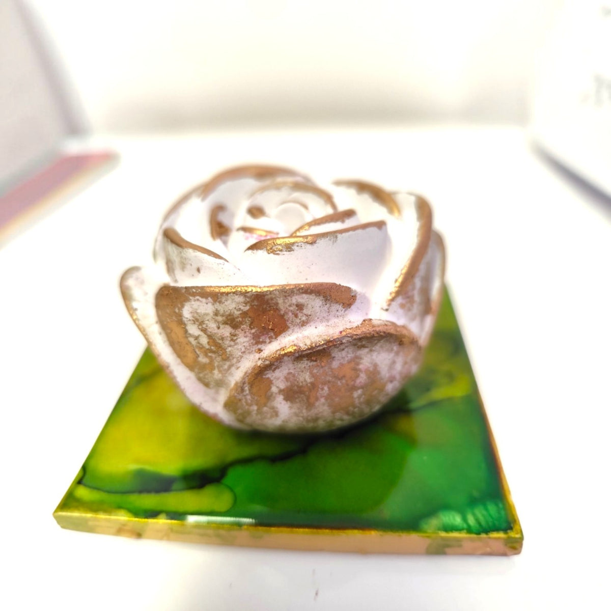 Boho Fragrance Stone Coaster Set