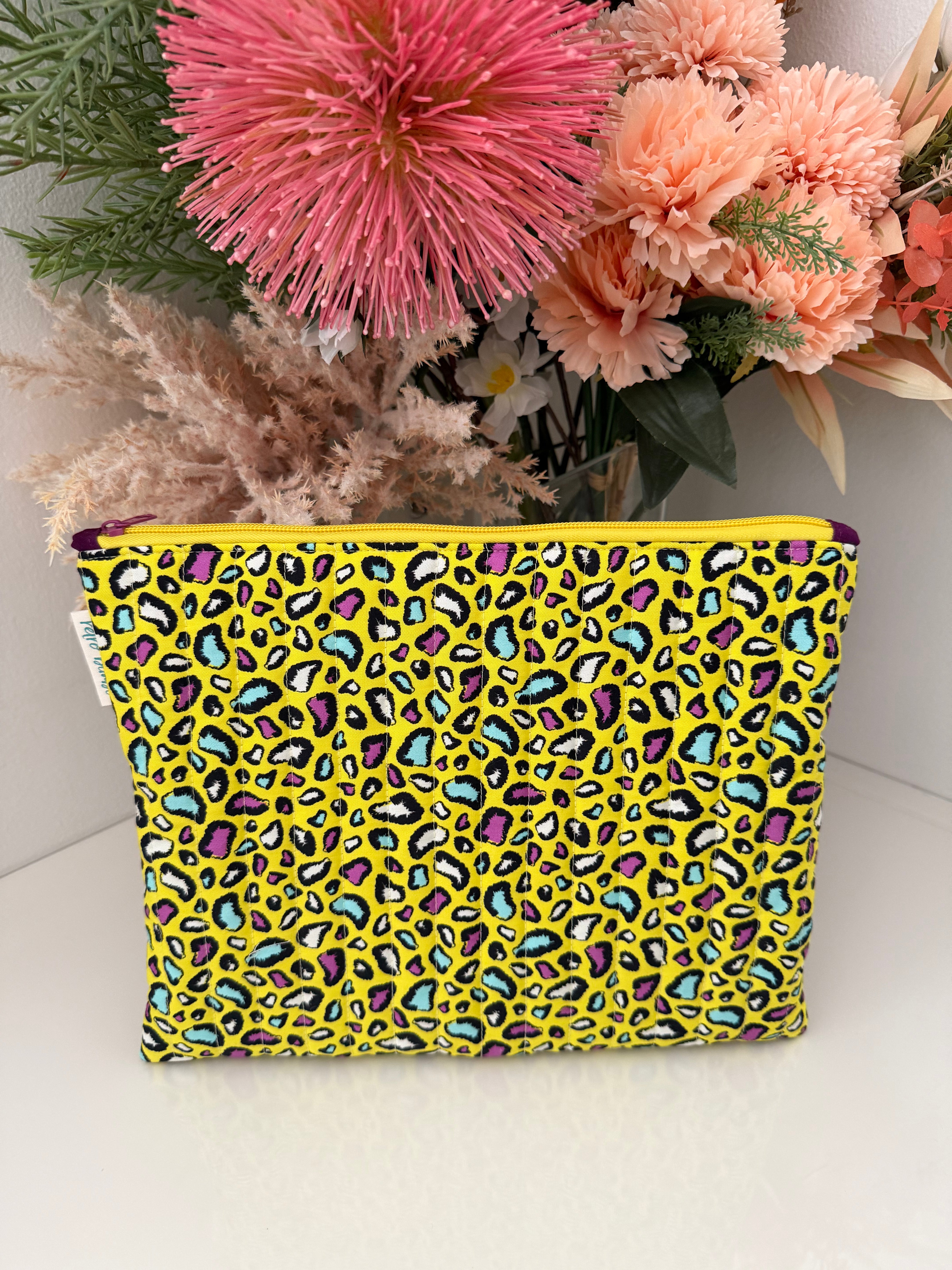 Quilted iPad Zipper Pouch - Various Designs