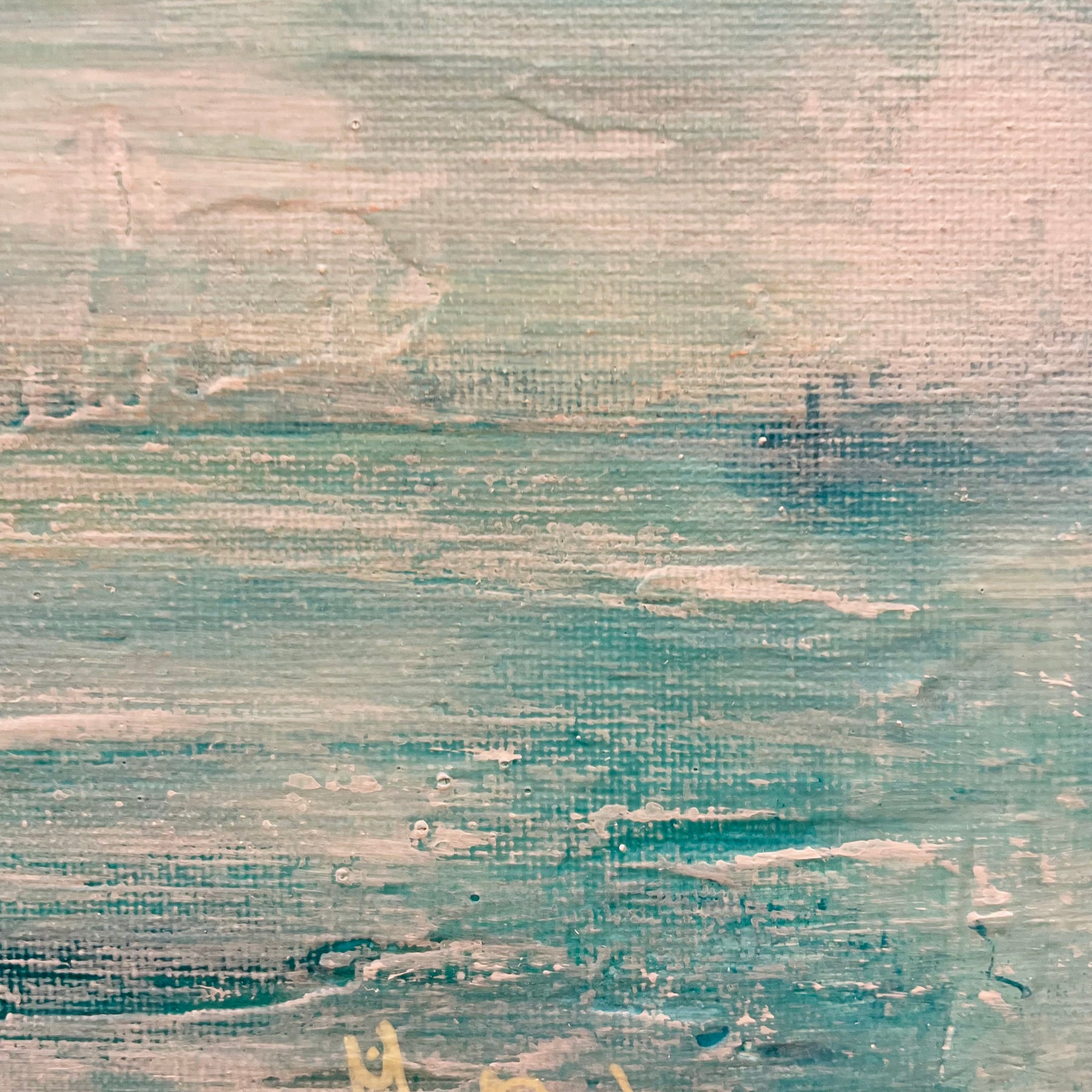 Sweet Melody - XL Abstract Seascape 79x79