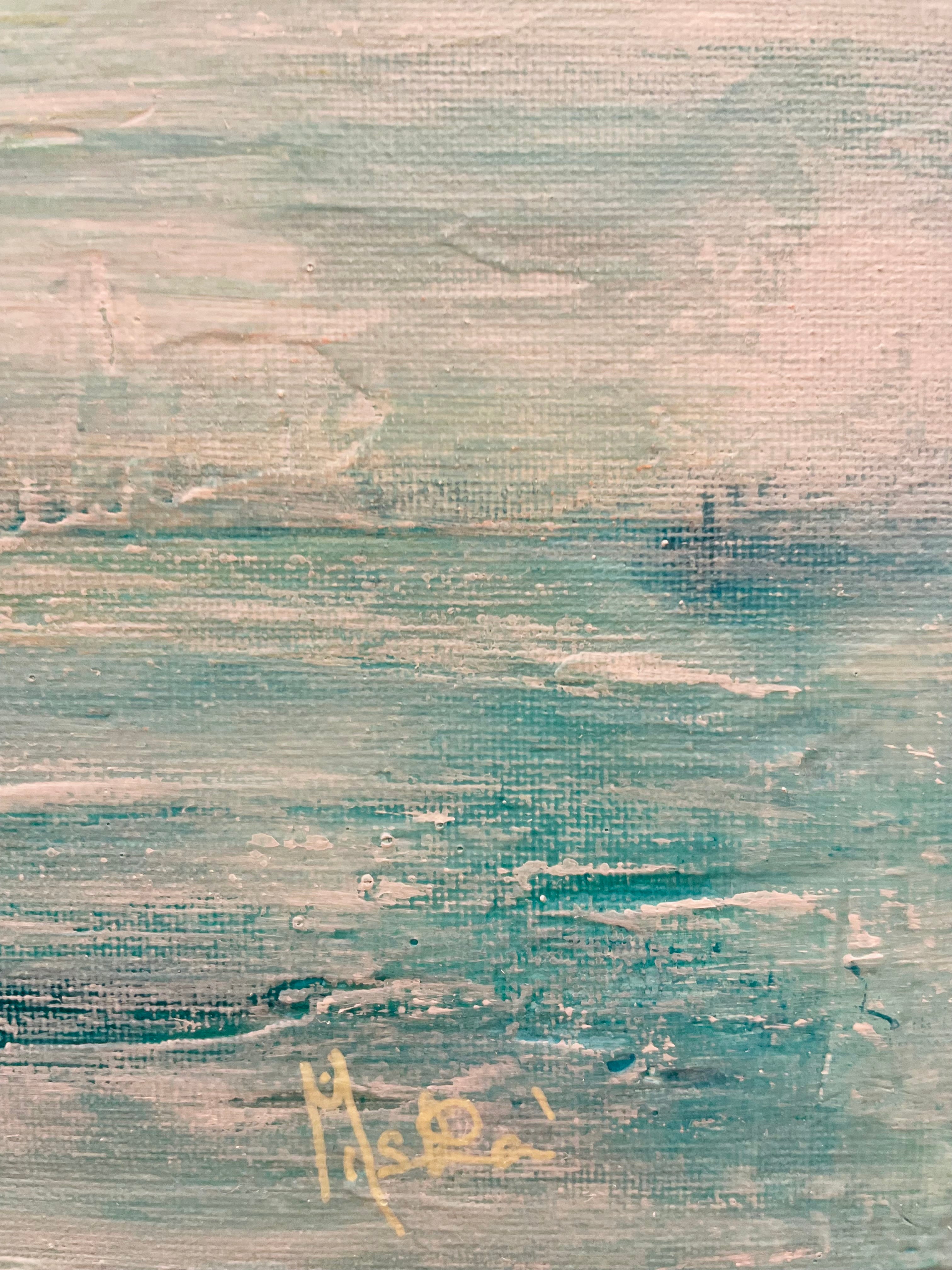 Sweet Melody - XL Abstract Seascape 79x79