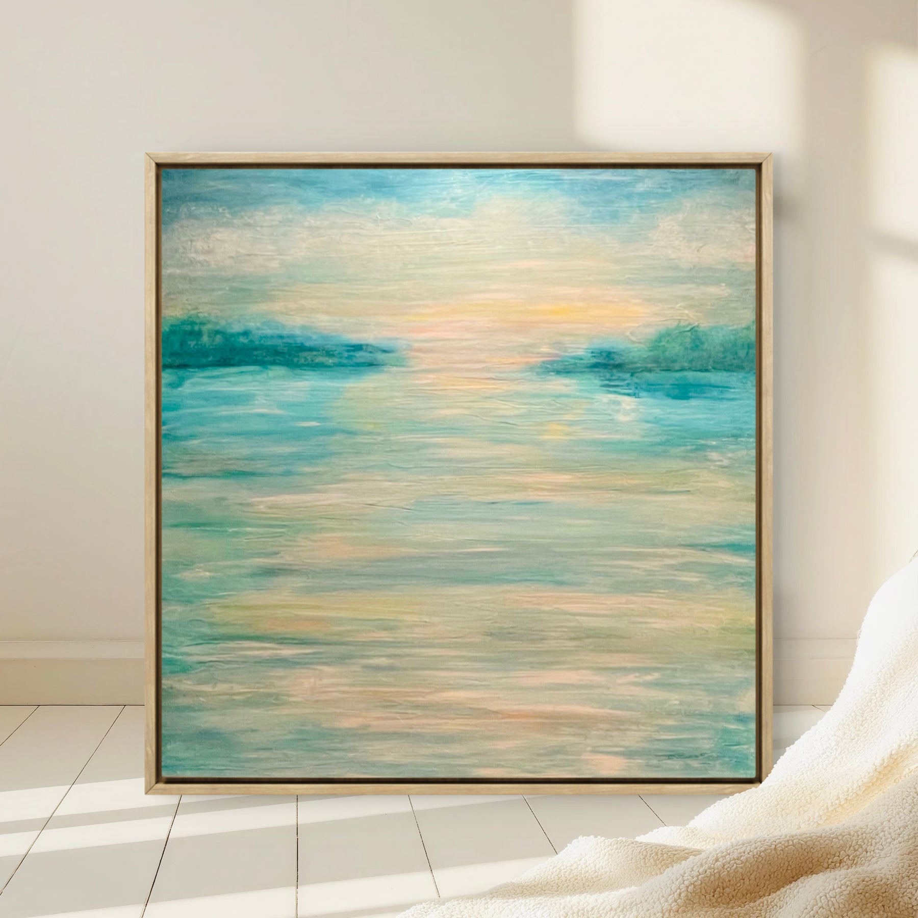 Sweet Melody - XL Abstract Seascape 79x79