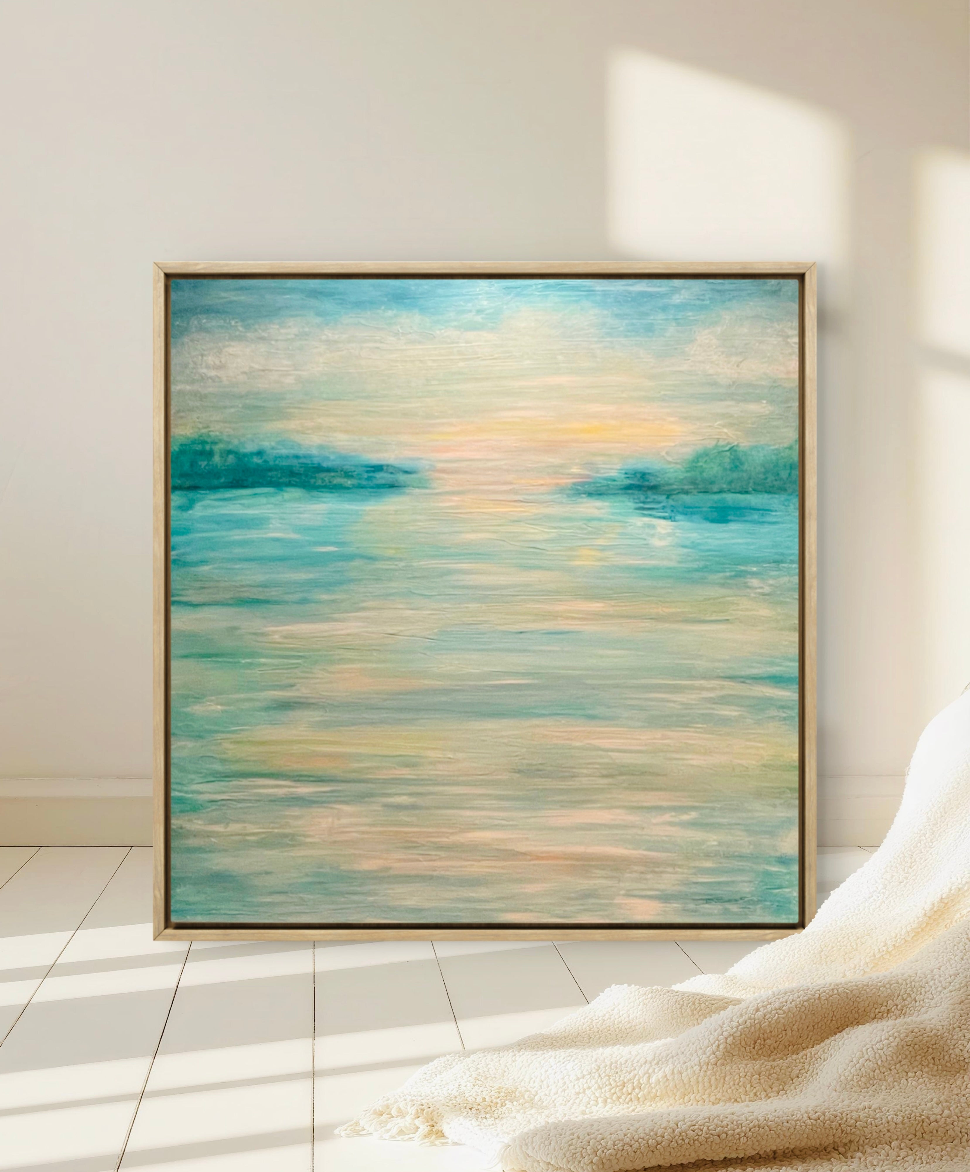 Sweet Melody - XL Abstract Seascape 79x79