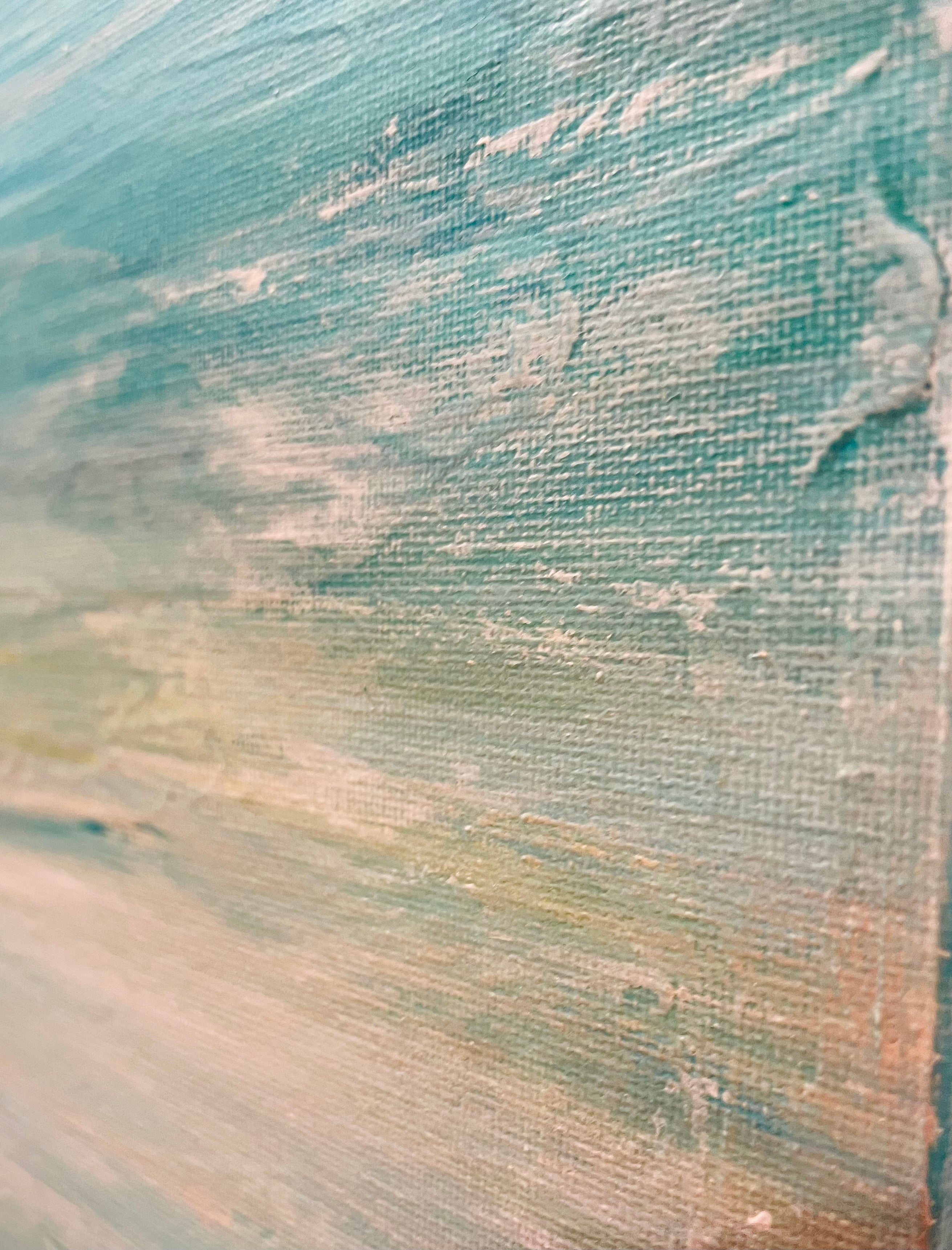 Sweet Melody - XL Abstract Seascape 79x79