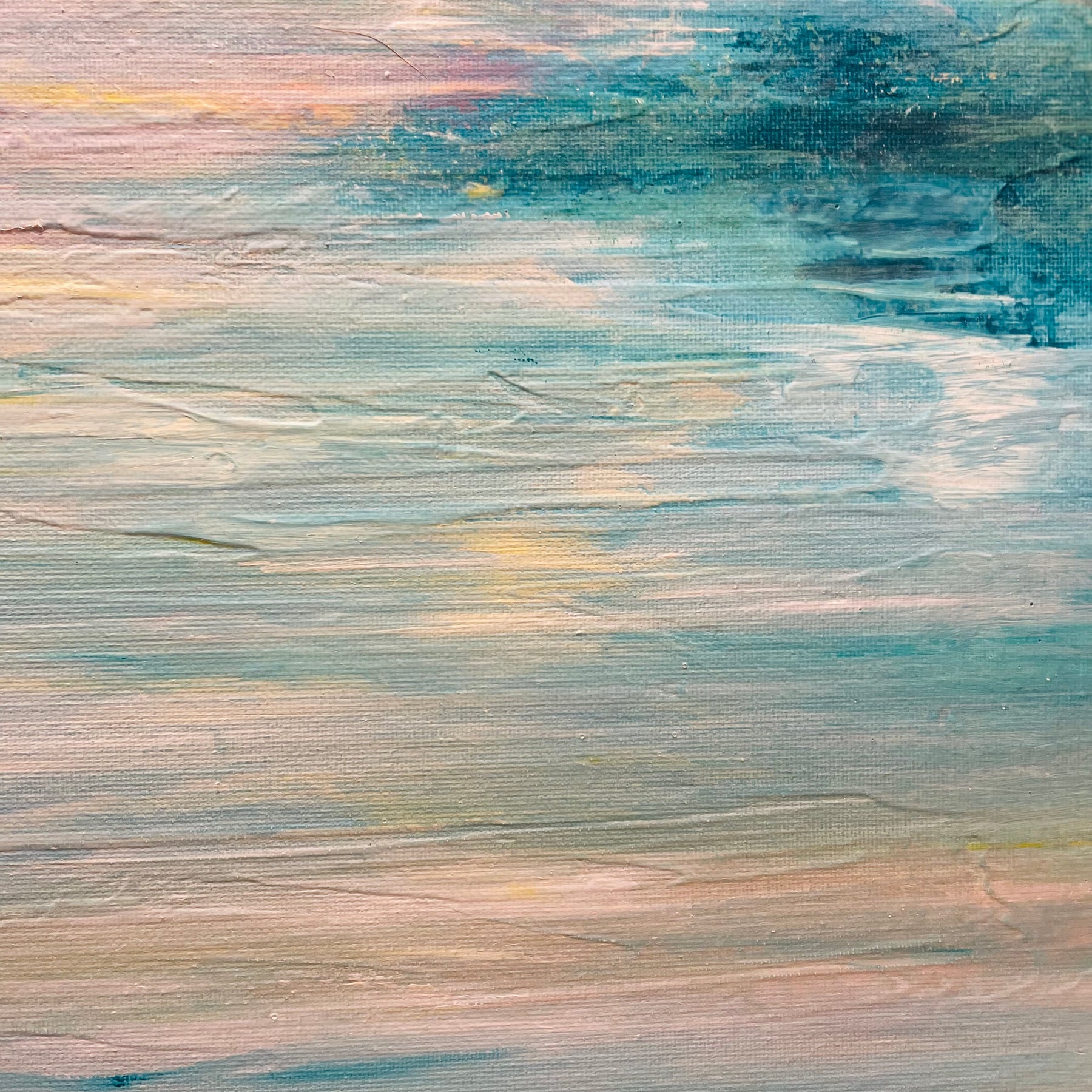 Sweet Melody - XL Abstract Seascape 79x79
