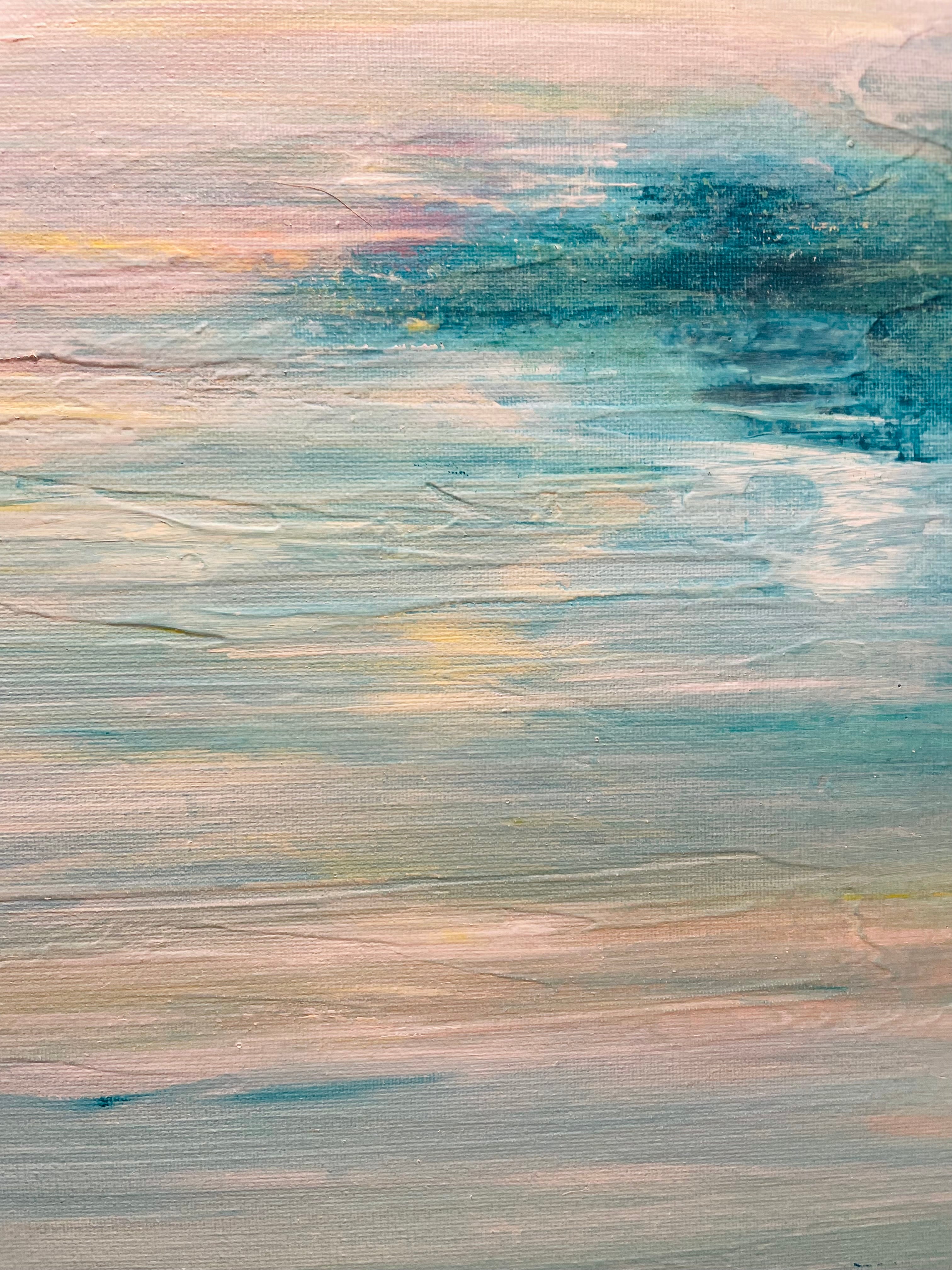 Sweet Melody - XL Abstract Seascape 79x79