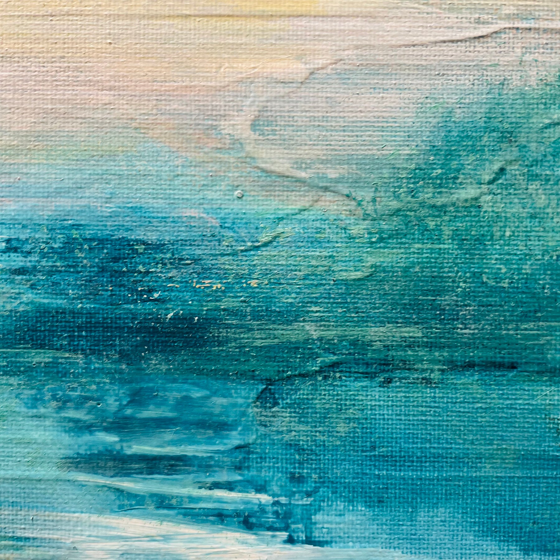 Sweet Melody - XL Abstract Seascape 79x79