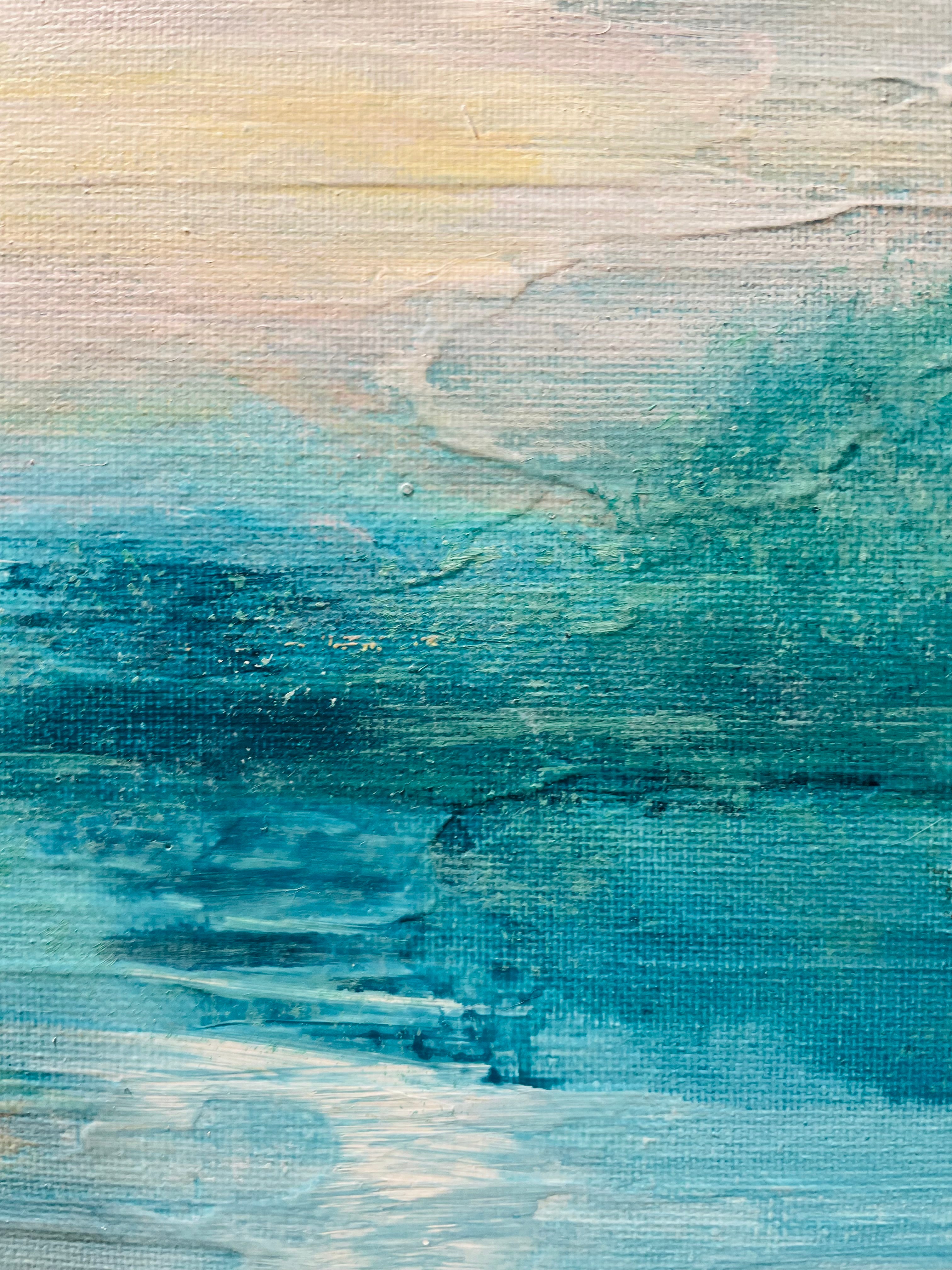 Sweet Melody - XL Abstract Seascape 79x79