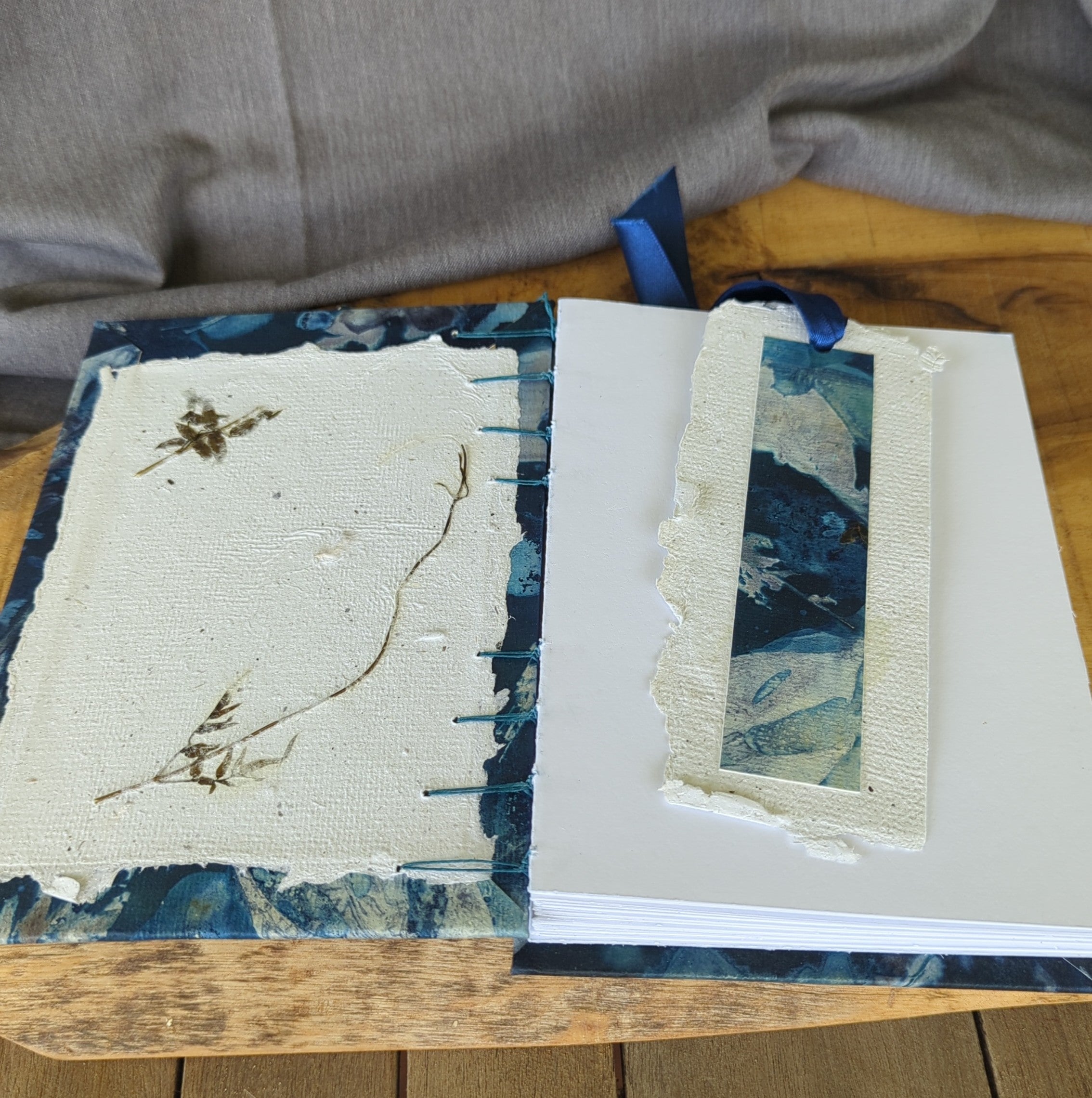 Hand stitched journal